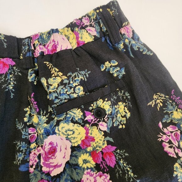 NWT Size M- The Avery Pleated Wide Leg  Trousers Maeve 100% Linen (NWT US$ 148) - Picture 6 of 16